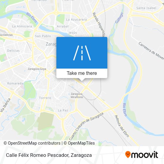 Calle Félix Romeo Pescador map