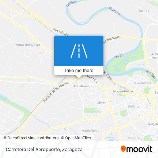 Carretera Del Aeropuerto map