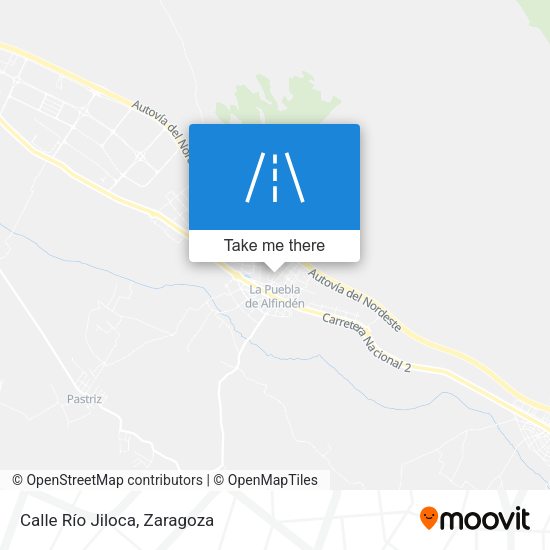 Calle Río Jiloca map