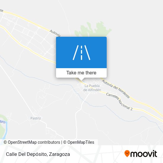 Calle Del Depósito map