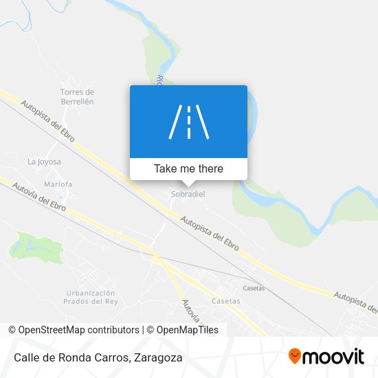 Calle de Ronda Carros map