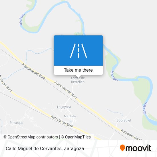 Calle Miguel de Cervantes map