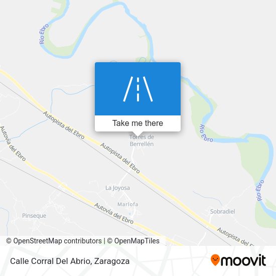 Calle Corral Del Abrio map