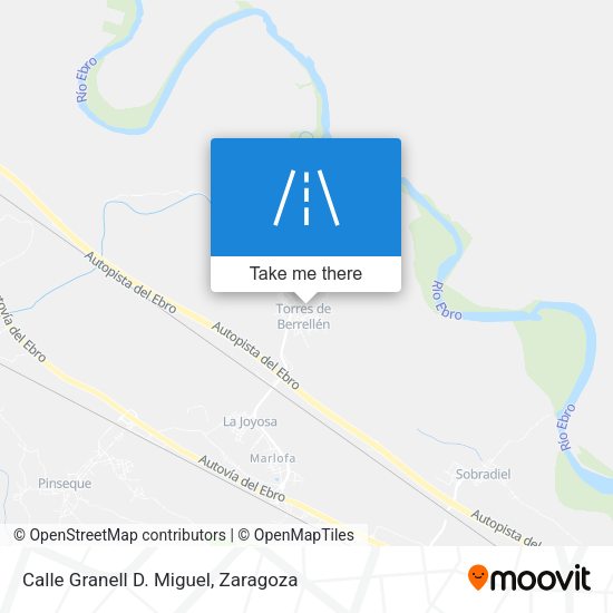 Calle Granell D. Miguel map
