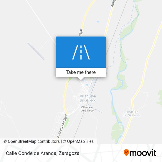 Calle Conde de Aranda map