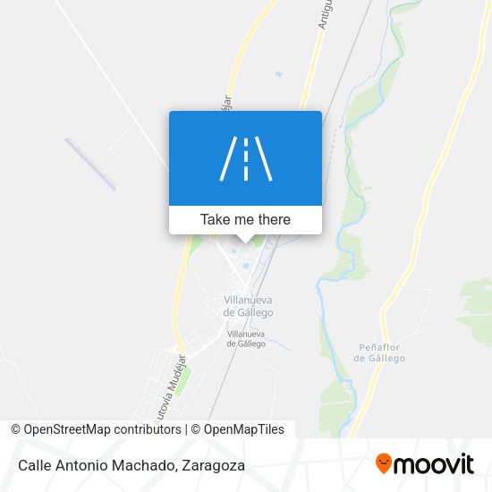 Calle Antonio Machado map