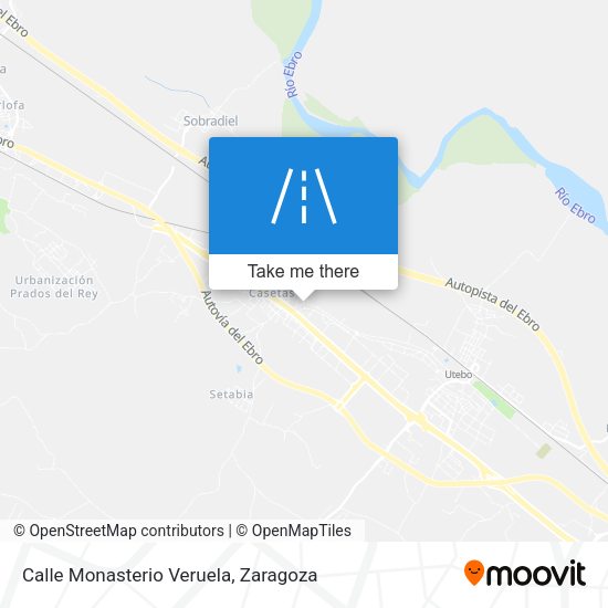 Calle Monasterio Veruela map