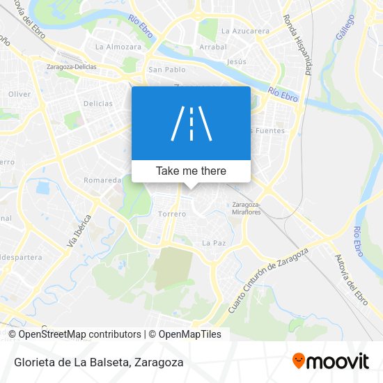 Glorieta de La Balseta map