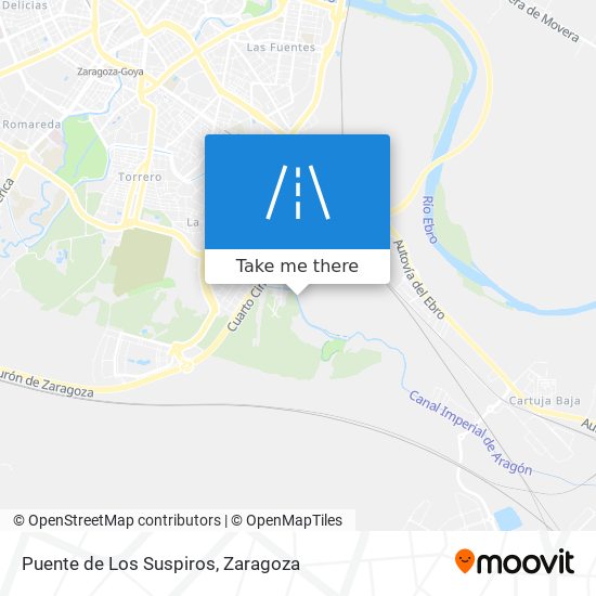 Puente de Los Suspiros map