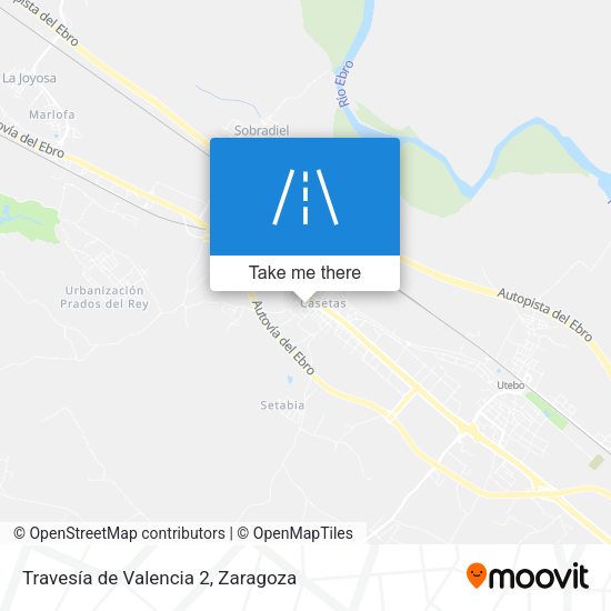 Travesía de Valencia 2 map