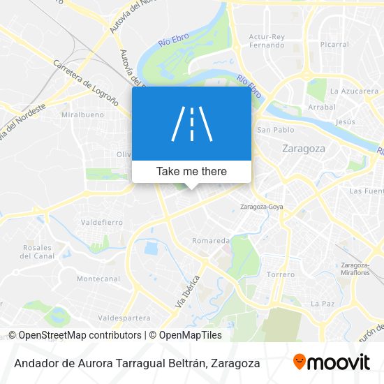 Andador de Aurora Tarragual Beltrán map