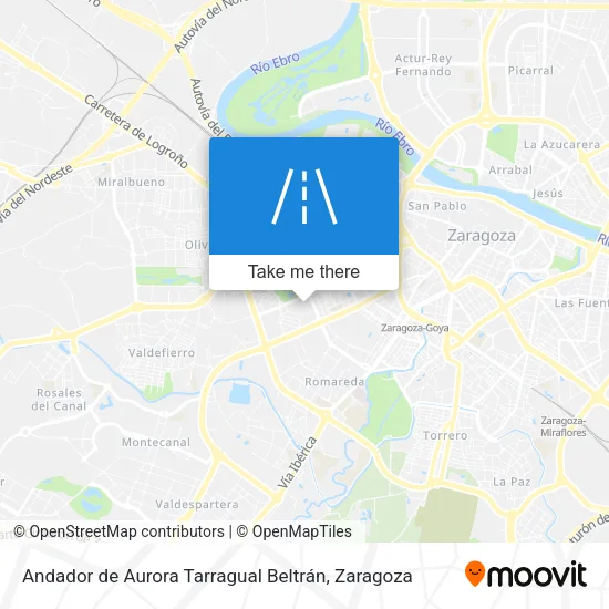 Andador de Aurora Tarragual Beltrán map