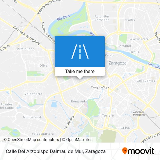 Calle Del Arzobispo Dalmau de Mur map