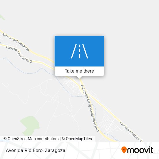 Avenida Río Ebro map