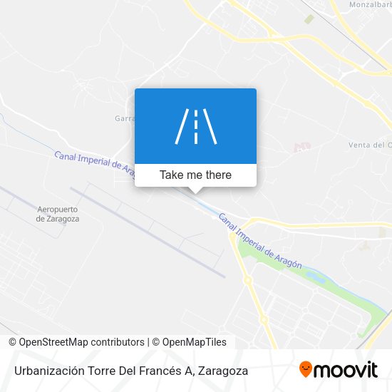 Urbanización Torre Del Francés A map