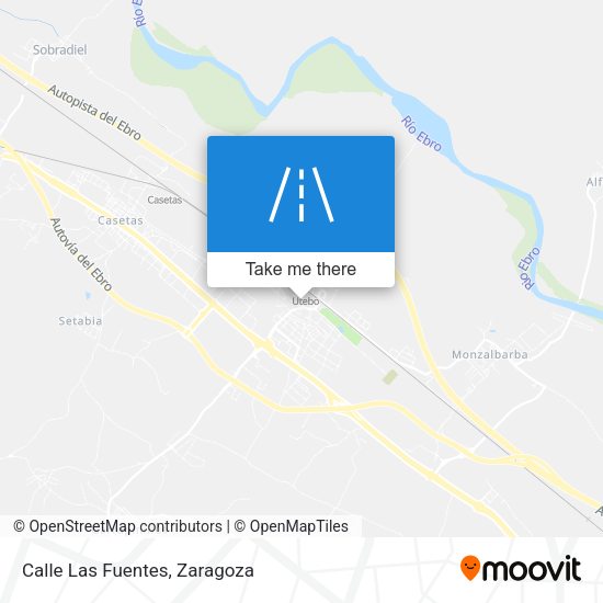 Calle Las Fuentes map