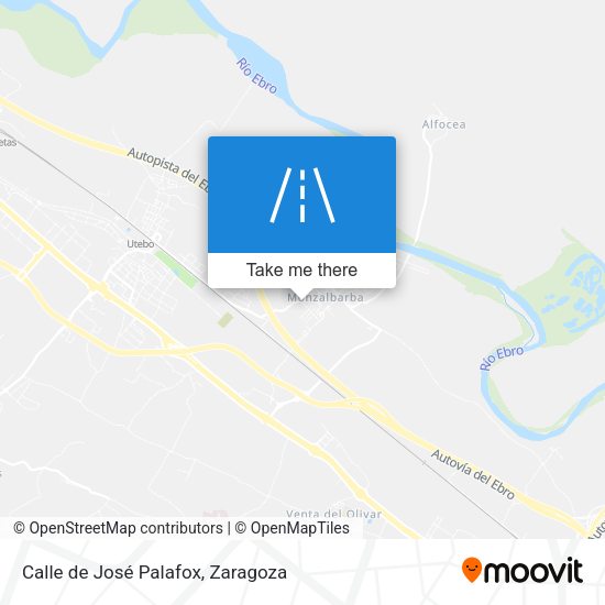 Calle de José Palafox map