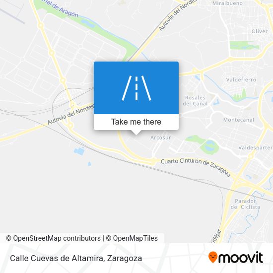 Calle Cuevas de Altamira map