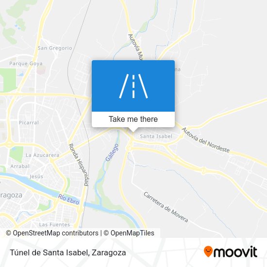 Túnel de Santa Isabel map