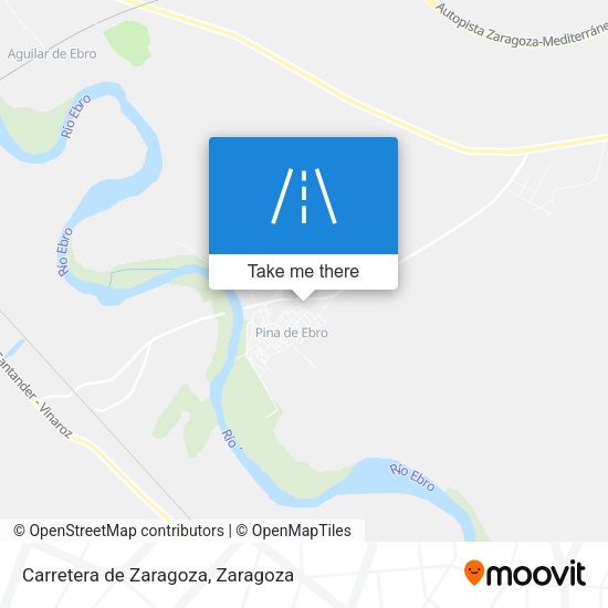 Carretera de Zaragoza map
