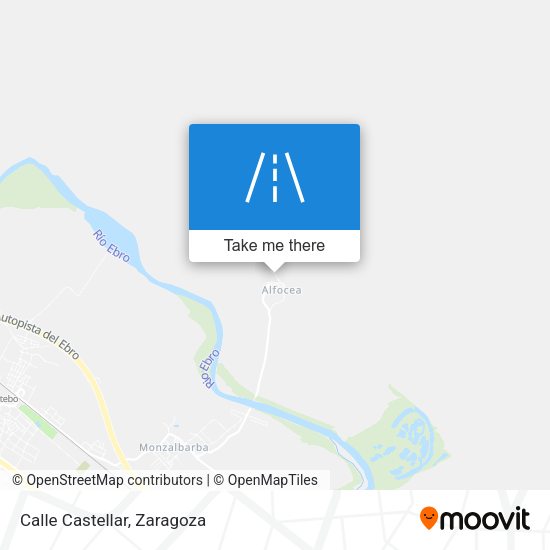 Calle Castellar map