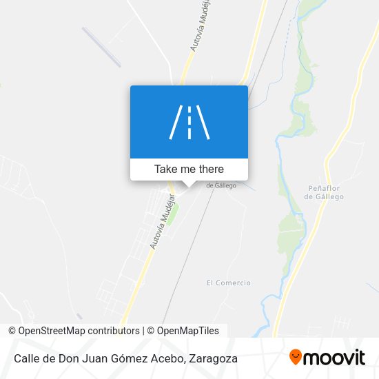 Calle de Don Juan Gómez Acebo map