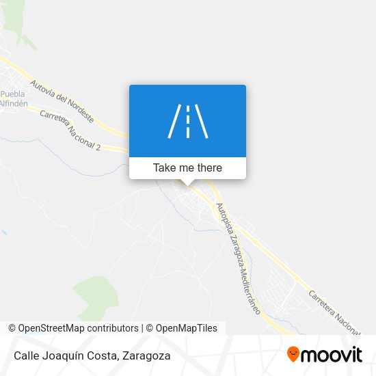 Calle Joaquín Costa map