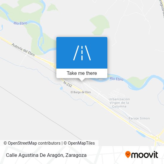 Calle Agustina De Aragón map