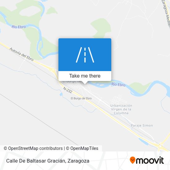 Calle De Baltasar Gracián map