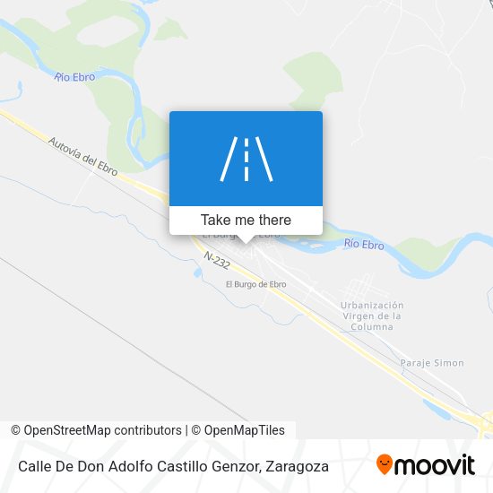 Calle De Don Adolfo Castillo Genzor map