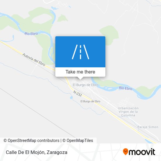 Calle De El Mojón map