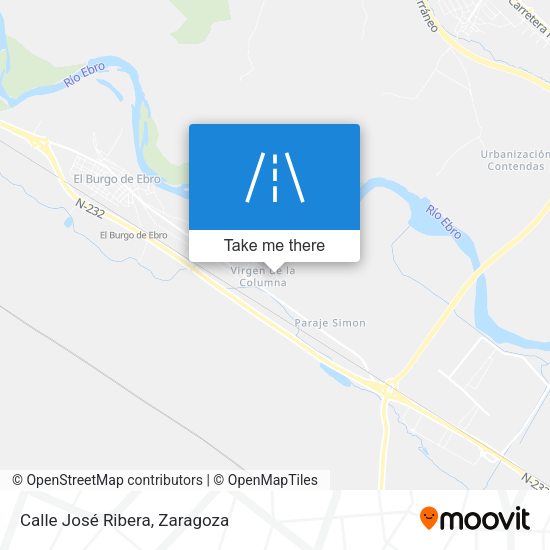 Calle José Ribera map