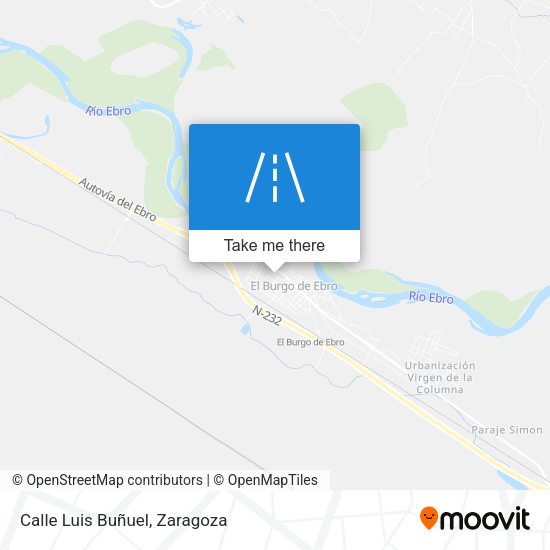 Calle Luis Buñuel map