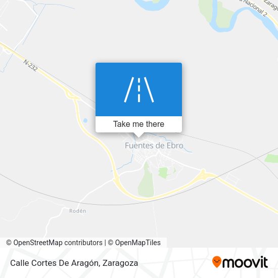 Calle Cortes De Aragón map