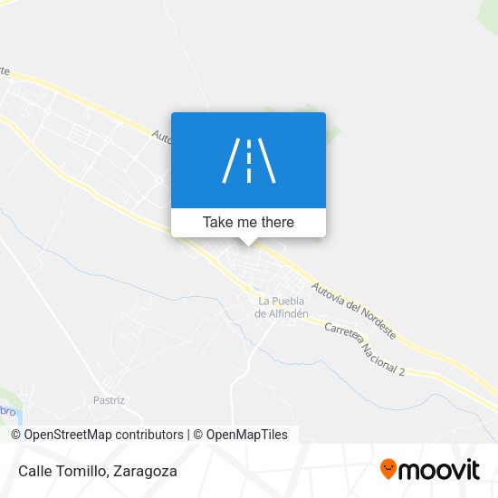 Calle Tomillo map