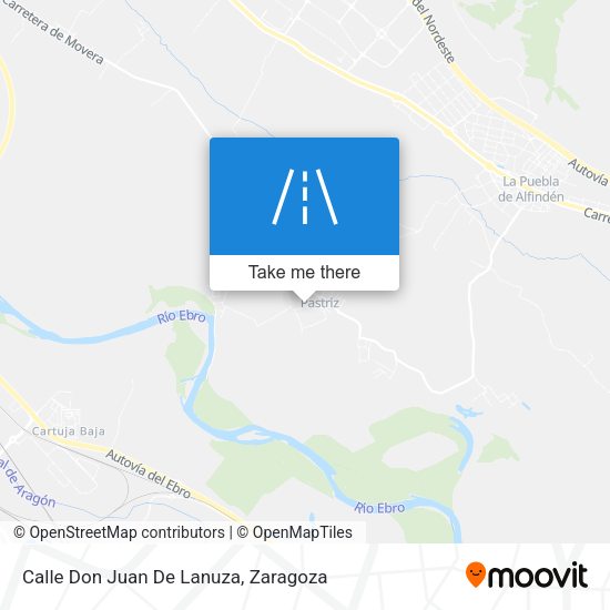 Calle Don Juan De Lanuza map