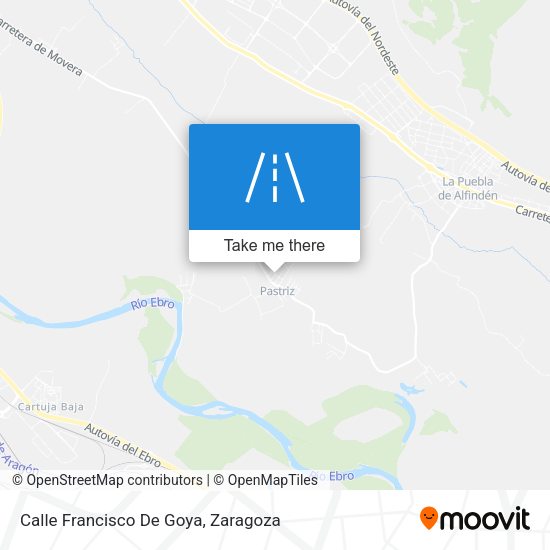 Calle Francisco De Goya map