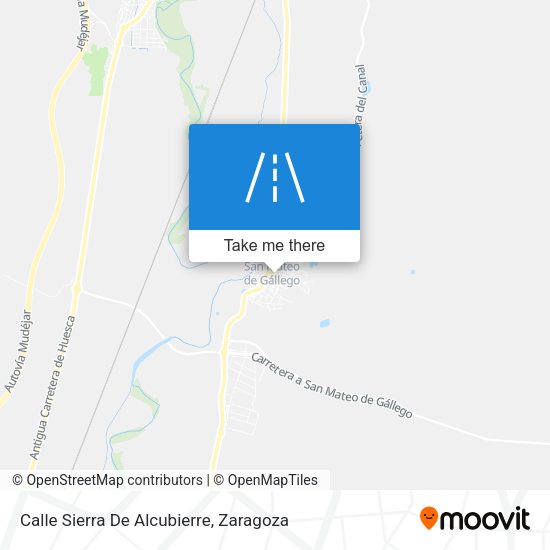 Calle Sierra De Alcubierre map