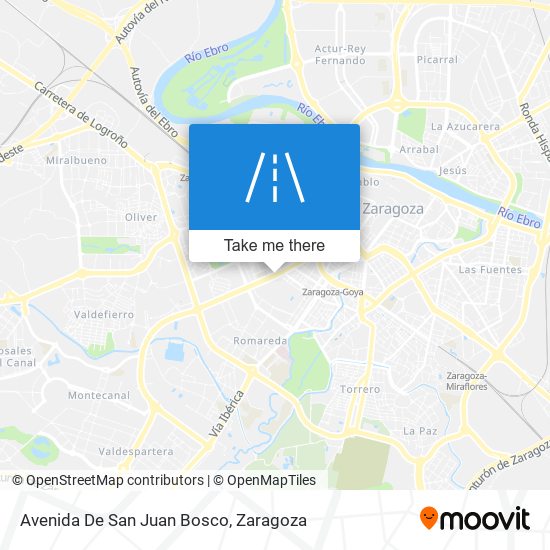 Avenida De San Juan Bosco map