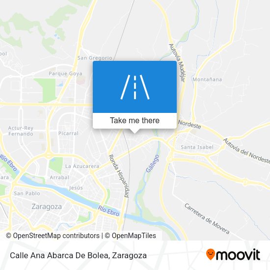 Calle Ana Abarca De Bolea map