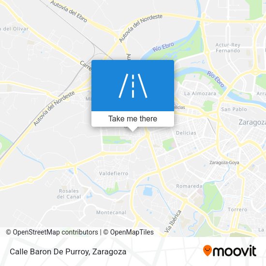 Calle Baron De Purroy map