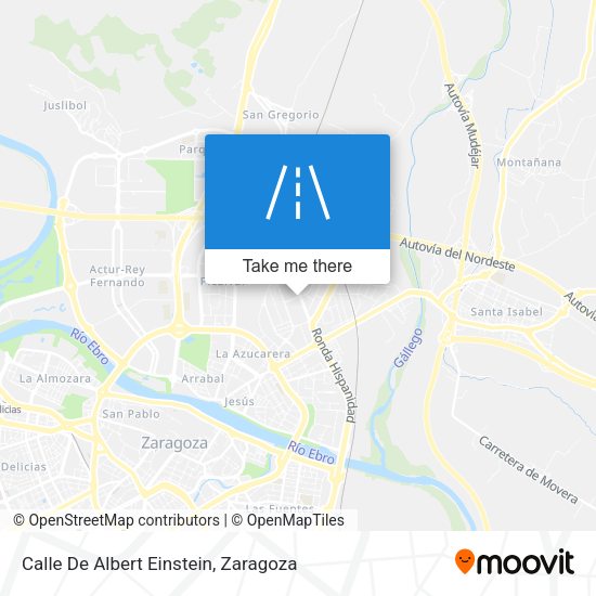 Calle De Albert Einstein map