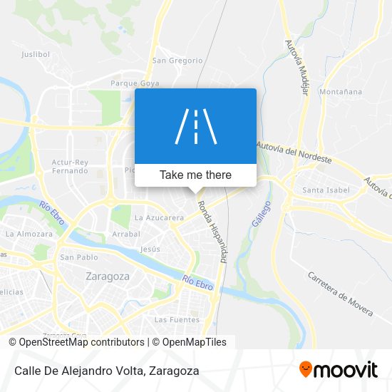 Calle De Alejandro Volta map