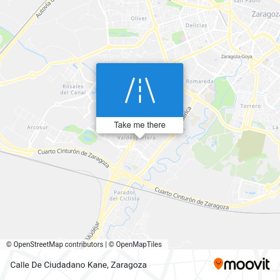 Calle De Ciudadano Kane map
