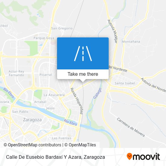 Calle De Eusebio Bardaxí Y Azara map