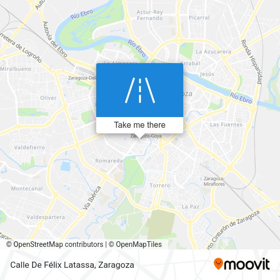 Calle De Félix Latassa map