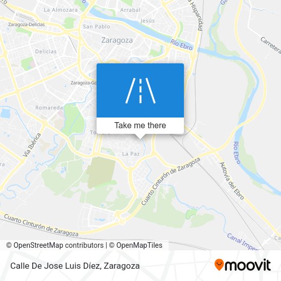Calle De Jose Luis Díez map