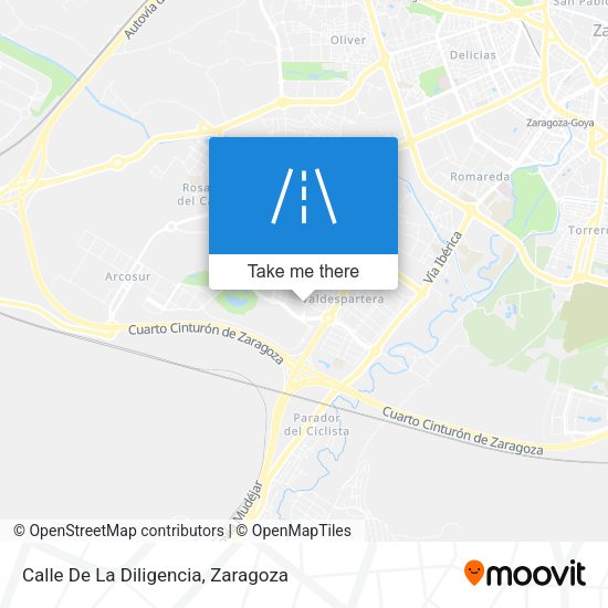 Calle De La Diligencia map