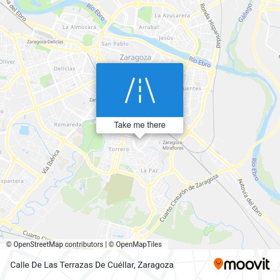 Calle De Las Terrazas De Cuéllar map