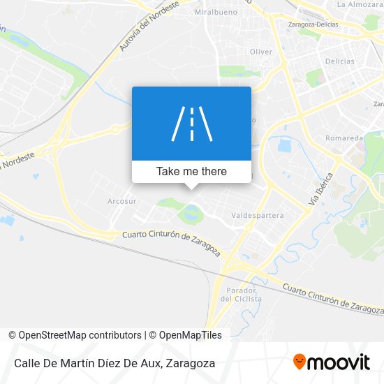 Calle De Martín Díez De Aux map